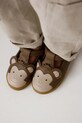 Δερμάτινα παιδικά κλειστά παπούτσια Donsje Sunni Special Shoes Monkey Συσκευασία Δώρου καφέ 2029601