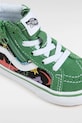Chłopiec Vans trampki dziecięce SK8-Hi Reissue Side Zip VN0007Q3BGK1 zielony