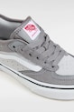 Băieți Vans sneakers de piele întoarsă pentru copii Rowley Classic VN000SFB85T1 gri