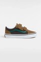 Vans tenisi copii Old Skool V textil maro VN000CYABF01