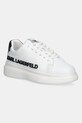 Детские кожаные кроссовки Karl Lagerfeld низкая белый Z30381.30.35