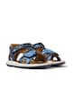 Παιδικά δερμάτινα σανδάλια Camper Bicho TWS FW Planet friendly μπλε K800580