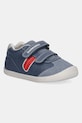 Biomecanics sneakersy skórzane dziecięce skóra zamszowa niebieski 252162.19.23