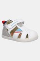 Otroški usnjeni sandali Biomecanics Zrnato usnje bela 252169.19.23