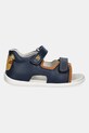 Garvalin sandale din piele pentru copii 252317 bleumarin SS25