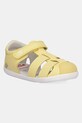 Garvalin sandale din piele pentru copii galben 252326.24.26