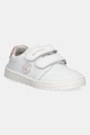 Garvalin scarpe da ginnastica per bambini pelle fiore rosa 252510.25.27