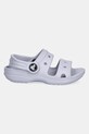 Crocs klapki dziecięce CLASSIC KIDS SANDAL 207537.CROCS.CLASSIC.KI fioletowy SS25