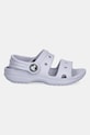 Crocs klapki dziecięce CLASSIC KIDS SANDAL 207537.CROCS.CLASSIC.KI fioletowy SS25