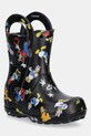 Crocs cizme MICKEY FRIENDS HANDLE IT BOOT KIDS negru 211146.CROCS.MICKEY.FRI