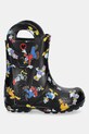 Crocs cizme MICKEY FRIENDS HANDLE IT BOOT KIDS 211146.CROCS.MICKEY.FRI negru SS25