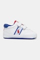 Обувь для новорождённых Polo Ralph Lauren HERITAGE COURT III T-TOE EZ LAYETTE RL02496101 белый SS25