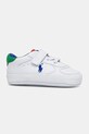 Черевики для немовля Polo Ralph Lauren MASTERS COURT PS LAYETTE RL02367102 білий SS25