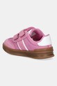 Chłopiec Polo Ralph Lauren sneakersy dziecięce HERITAGE COURT III T-TOE EZ RL01962660 różowy