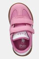 Polo Ralph Lauren sneakersy dziecięce HERITAGE COURT III T-TOE EZ różowy RL01962660