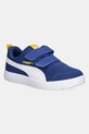 Puma sneakers pentru copii Courtflex V3 Mesh PS textil albastru 398085.K