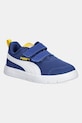 Puma sneakersy dziecięce Courtflex V3 Mesh Inf imitacja skóry licowej niebieski 398086.K