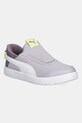 Puma sneakersy dziecięce Courtflex v3 SLIPTECH PS imitacja skóry licowej fioletowy 399734.K
