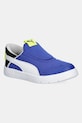 Puma sneakersy dziecięce Courtflex v3 SLIPTECH PS imitacja skóry licowej niebieski 399734.K