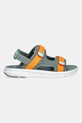 Puma sandały dziecięce Puma Evolve Sandal Jr 390449.PPYA zielony SS25