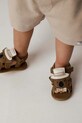 Detské kožené sandále Donsje Stelloux Sandals Groom Darčekový box hnedá 1041302