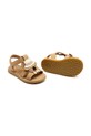 Donsje sandale din piele pentru copii Hilley Sandals Groom sintetic maro 1501602