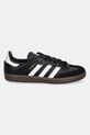 adidas Originals sneakersy skórzane SAMBA OG IE3678 czarny SS25