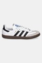 Kožne tenisice adidas Originals SAMBA OG IE3677 bijela SS25