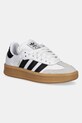 adidas Originals sneakersy dziecięce SAMBA XLG skóra zamszowa biały JH6516