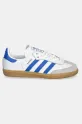 adidas Originals scarpe da ginnastica per bambini in pelle SAMBA OG JP5486 blu SS25