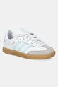 Kožené tenisky adidas Originals SAMBA OG textilný tyrkysová JP5489