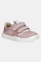 Dětské kožené sneakers boty Froddo BAREFOOT ZERU SPRING přírodní kůže růžová G3130264.22.24