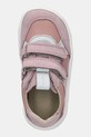 Dětské kožené sneakers boty Froddo BAREFOOT ZERU SPRING růžová G3130264.22.24