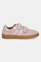 Froddo sneakersy zamszowe dziecięce LOU G3130269.31.32 różowy SS25