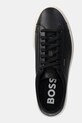 Kožené tenisky BOSS Kieran černá 50536480.002
