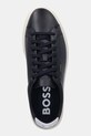 BOSS sneakersy skórzane Kieran granatowy 50536480.410