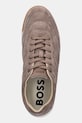 BOSS sneakersy zamszowe Titanium SL brązowy 50536523.260