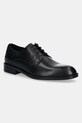 Polobotky BOSS Tayil přírodní kůže černá 50536145.001