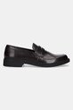 BOSS mocasini de piele Ronnin 50536172.604 maro SS25