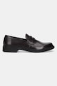BOSS mocassini in pelle Ronnin 50536172.604 marrone SS25