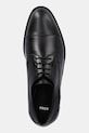 Шкіряні туфлі BOSS Tayil чорний 50543422.001