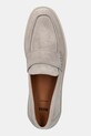 BOSS mocasini din piele intoarsa Clay bej 50536159.131
