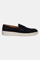 BOSS mocasini din piele intoarsa Clay 50536159.401 bleumarin SS25