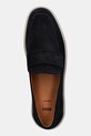 BOSS mocasini din piele intoarsa Clay bleumarin 50536159.401