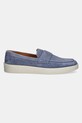 BOSS mocasini din piele intoarsa Clay 50536159.464 albastru SS25