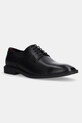 Kožené polobotky HUGO Gryff elegantní černá 50536212.001