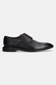 Kožené polobotky HUGO Gryff 50536212.001 černá SS25
