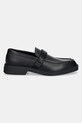 Кожаные мокасины HUGO Iker 50536228.001 чёрный SS25
