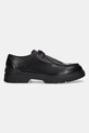 HUGO półbuty skórzane Ryan 50536171.001 czarny SS25