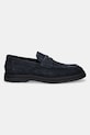 HUGO mocasini din piele intoarsa Chaol 50536215.408 bleumarin SS25